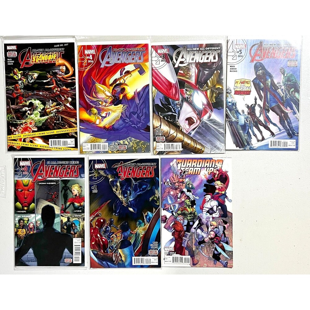 Lot of All Different Avengers and Guardian Team Comics